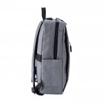 Mochila ejecutiva de poliéster para portátil con USB 15'' Activewear tercera vista