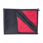 Manta plegable de poliéster impermeable y amarrable al suelo color rojo quinta vista