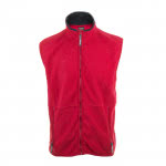 Chaleco merchandising polar 280 g/m2 color rojo