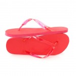 Chanclas para personalizar color rojo