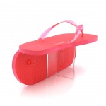 Chanclas merchandising color rojo