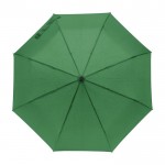Paraguas automático de pongee 190T de 8 paneles con funda Ø96 color verde primera vista