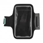 Brazalete deportivo porta móvil reflectante con cierre de velcro color negro segunda vista