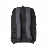 Mochila antirrobo de plástico resistente para PC de 15” color negro primera vista