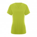 Casaca de poliéster y elastano de mujer en manga corta 170 g/m2 Roly Ferox color verde pistacho segunda vista