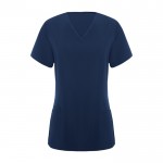 Casaca de poliéster y elastano de mujer en manga corta 170 g/m2 Roly Ferox color azul marino segunda vista