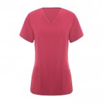 Casaca de poliéster y elastano de mujer en manga corta 170 g/m2 Roly Ferox color rosa segunda vista