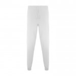 Pantalón sanitario unisex con corte de pierna recto 170 g/m2 Roly Fiber color blanco segunda vista