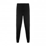 Pantalón sanitario unisex con corte de pierna recto 170 g/m2 Roly Fiber color negro segunda vista
