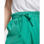 Pantalón sanitario unisex con corte de pierna recto 170 g/m2 Roly Fiber color blanco vista detalle 2