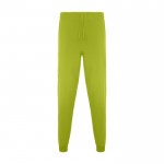 Pantalón sanitario unisex con corte de pierna recto 170 g/m2 Roly Fiber color verde pistacho segunda vista