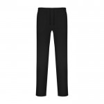Pantalón sanitario largo unisex con corte recto 195 g/m2 Roly Care color negro segunda vista