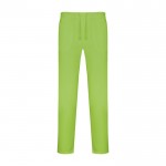 Pantalón sanitario largo unisex con corte recto 195 g/m2 Roly Care color verde pistacho segunda vista