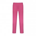 Pantalón sanitario largo unisex con corte recto 195 g/m2 Roly Care color rosa segunda vista