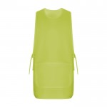 Casulla laboral unisex reversible con dos bolsillos 195 g/m2 Roly Arzak color verde pistacho segunda vista