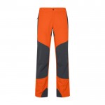 Pantalón unisex trekking con trabillas para cinturón 130 g/m2 Roly Direct Bonati color naranja segunda vista