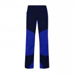 Pantalón unisex trekking con trabillas para cinturón 130 g/m2 Roly Direct Bonati color azul real segunda vista
