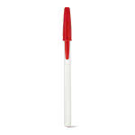 Bolígrafos personalizados de marca color rojo