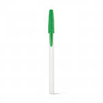 Bolígrafos personalizados de marca color verde