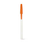 Bolígrafos personalizados de marca color naranja