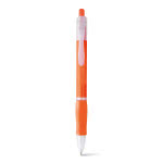 Bolígrafos con logotipo económicos naranja