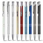 Nuestro bolígrafo de metal más vendido color plateado mate vista productos