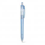 Bolígrafo publicitario reciclado con logo color azul