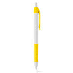 Un bolígrafo para propaganda clásico color amarillo