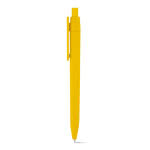 Bolígrafo clásico en un color solido color amarillo
