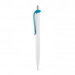 Bolígrafo de ABS con clip en diferentes colores tinta azul color azul claro