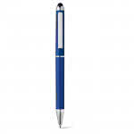 Bonito bolígrafo de plástico para empresas color azul