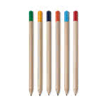 Lápices personalizados con detalle de color color azul claro vista productos