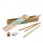 Estuche de madera con accesorios vista principal agotado