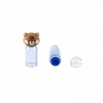 Juego de 3 bolígrafos de colores de animalitos con sello para niños color natural sexta vista