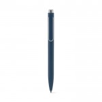 Set de bolígrafos en aluminio reciclado sin tinta y tinta azul color azul cuarta vista