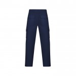 Pantalón largo laboral con elastano 250 g/m2 Roly Daily Stretch color azul marino segunda vista