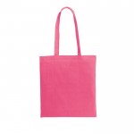 Bolsa de algodón reciclado y rPET 180 g/m2 color rosa