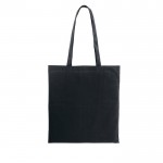 Bolsa de algodón reciclado y rPET 180 g/m2 color negro