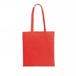 Bolsa de algodón reciclado y rPET 180 g/m2 color rojo
