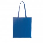Bolsa de algodón reciclado y rPET 180 g/m2 color azul real