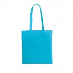 Bolsa de algodón reciclado y rPET 180 g/m2 color azul claro