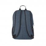 Mochila RPET con compartimento acolchado para tablet 10,1” y PC 15,6” color azul segunda vista