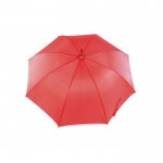 Paraguas personalizado automático en poliéster 190T Ø105 Basic color rojo sexta vista