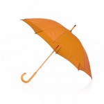 Paraguas personalizado automático en poliéster 190T Ø105 Basic color naranja primera vista