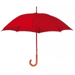 Paraguas personalizado automático en poliéster 190T Ø105 Basic color rojo