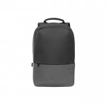 Mochila antirrobo de poliéster reciclado para tablet y PC 15,6'' color gris primera vista