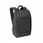 Mochila para PC de RPET resistente al agua con reflectante 16'' color negro