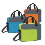 Colorido maletín portadocumentos  color verde claro vista productos