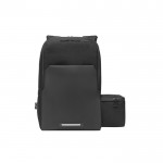Mochila resistente al agua con bolsa térmica para portátil 17,3'' color negro primera vista