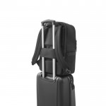 Mochila resistente al agua con bolsa térmica para portátil 17,3'' color negro quinta vista